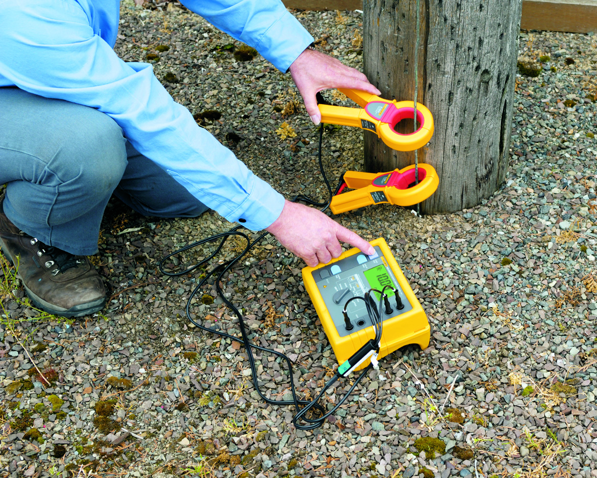 servicio de medición de puesta a tierra